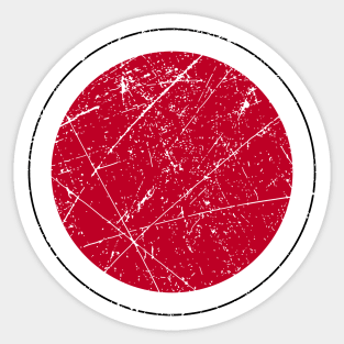 Japan Roundel Vintage Sticker